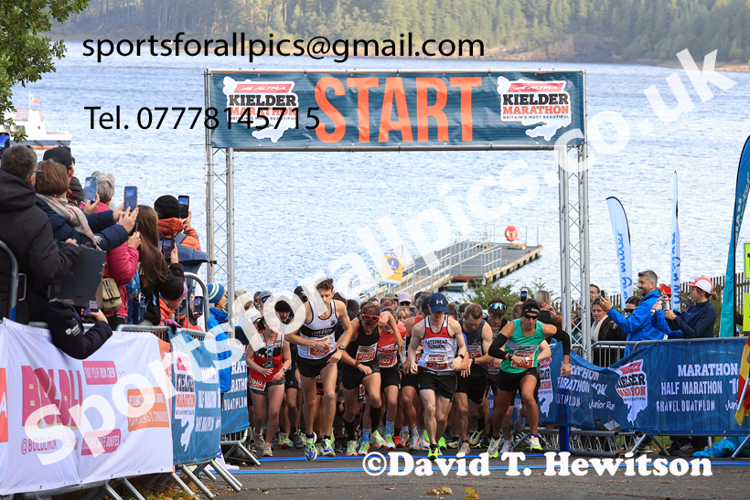 Altra Kielder Marathon, Sunday, October 5th. 2025 Altra Kielder Marathon, Half Marathon and 10k. Photo: David T. Hewitson/Sports for All Pics